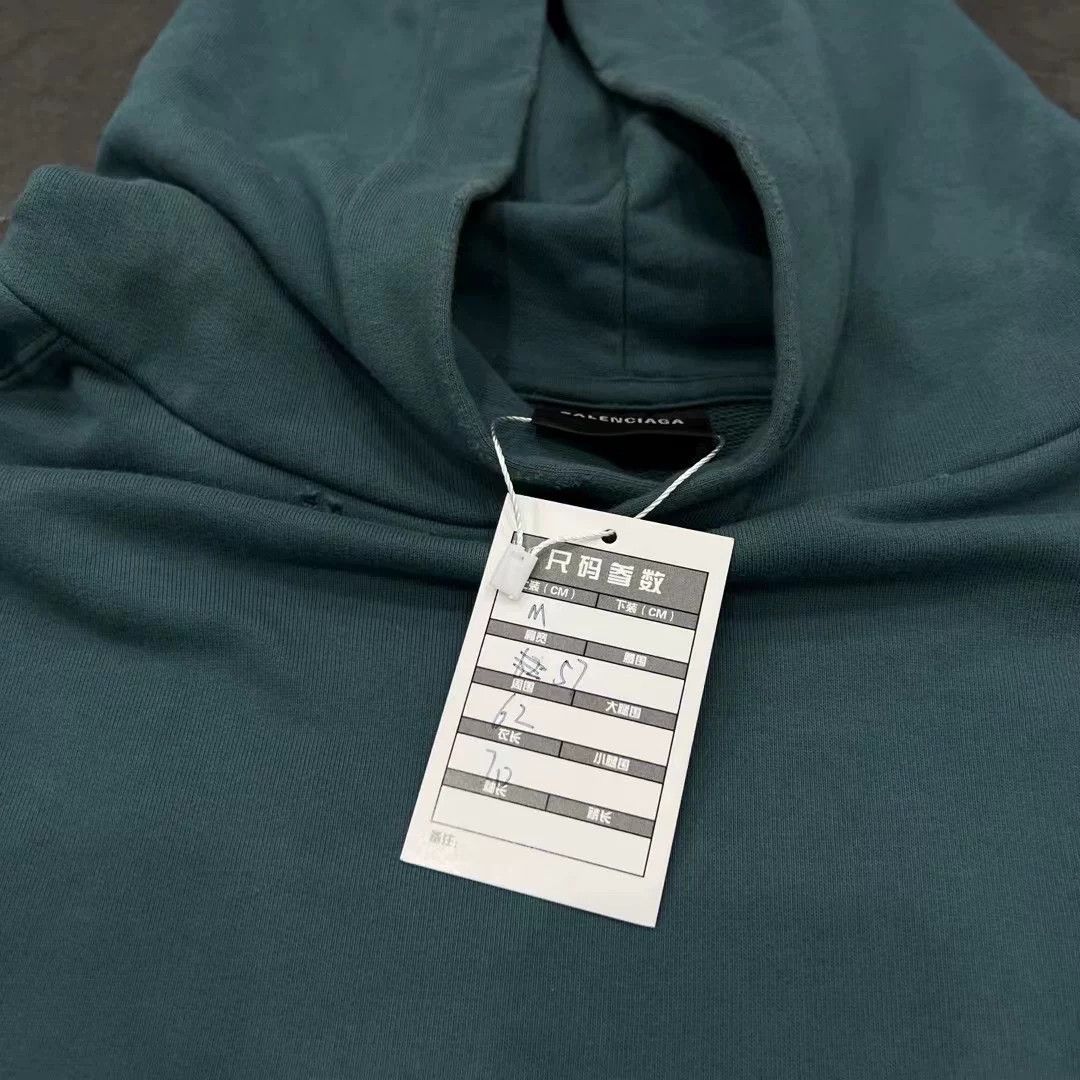 Balenciaga Balenciaga 23FW Logo Embroidered Hoodie Size US M / EU 48-50 / 2 - 4 Thumbnail