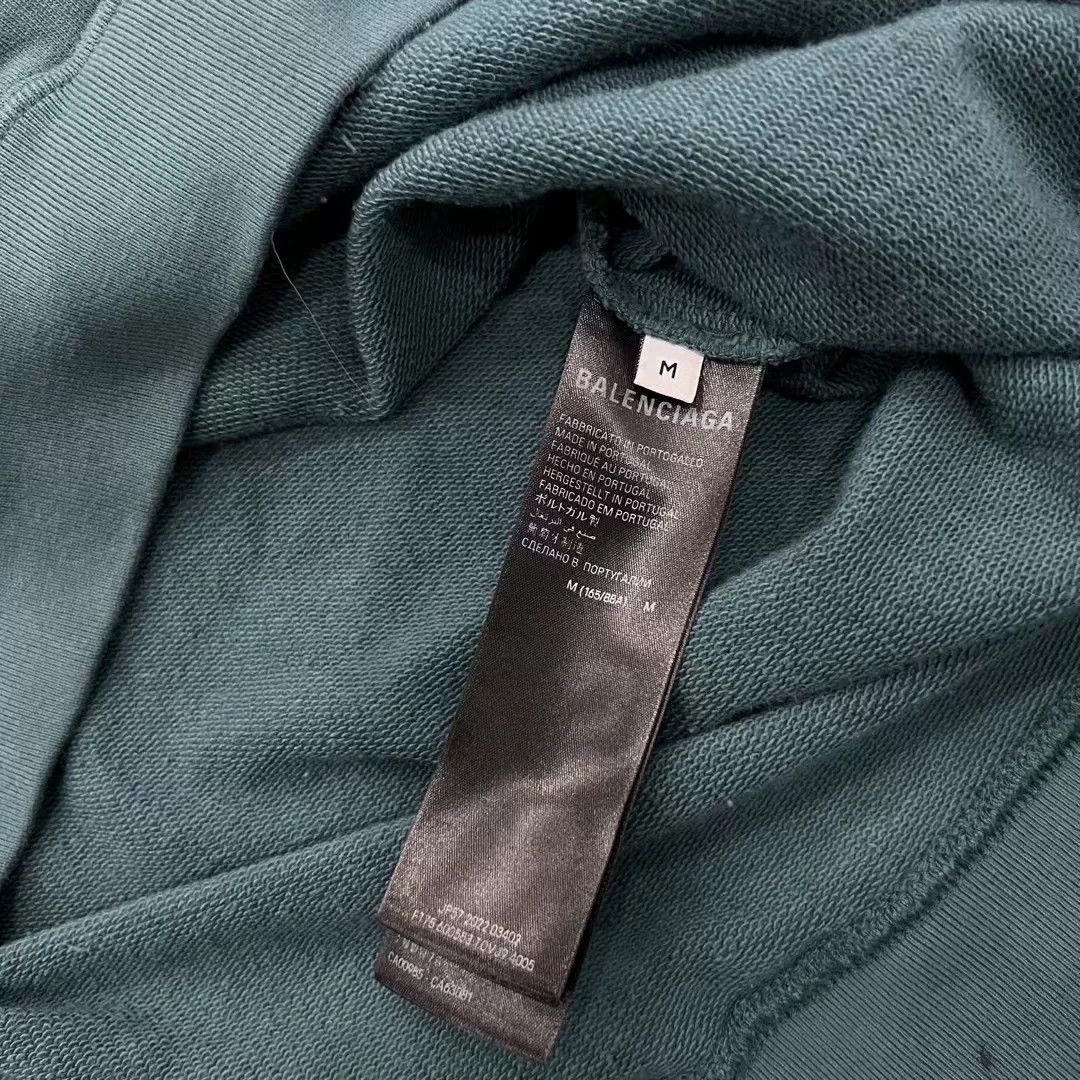 Balenciaga Balenciaga 23FW Logo Embroidered Hoodie Size US M / EU 48-50 / 2 - 3 Thumbnail