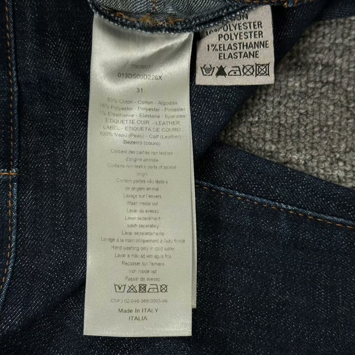 Dior Dior Inner All-over Print Jeans Size US 31 - 5 Thumbnail