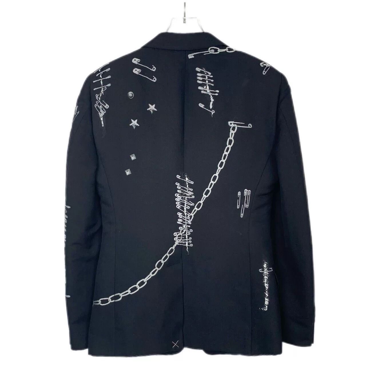 Alexander McQueen Alexander McQueen Wool Blend Blazer Size US M / EU 48-50 / 2 - 2 Thumbnail