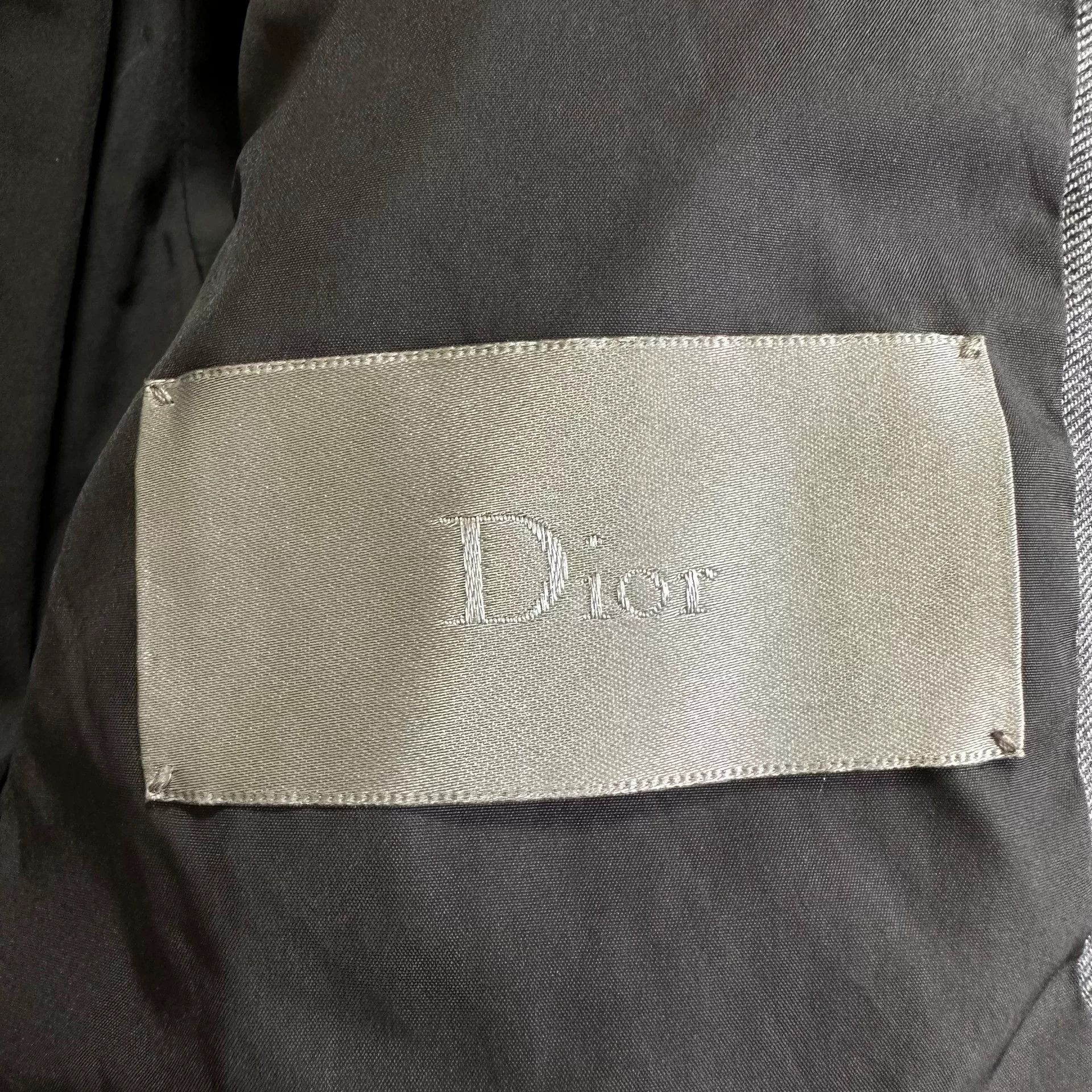 Dior Dior Homme Light Grey Down Jacket Size US S / EU 44-46 / 1 - 4 Thumbnail
