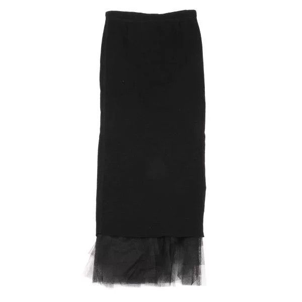 Junya Watanabe black vintage sheer design skirt Size US 26 / EU 42 - 3 Thumbnail
