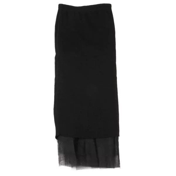 Junya Watanabe black vintage sheer design skirt Size US 26 / EU 42 - 2 Thumbnail