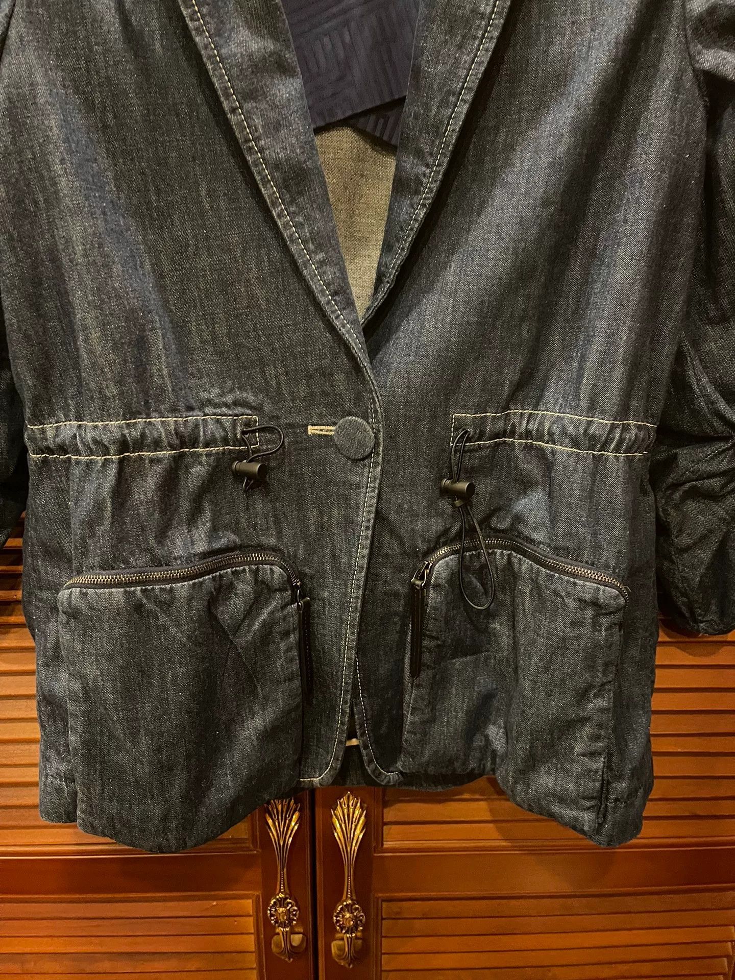 Fendi Fendi Classic Denim Jacket with Large Pockets Size US M / EU 48-50 / 2 - 2 Thumbnail