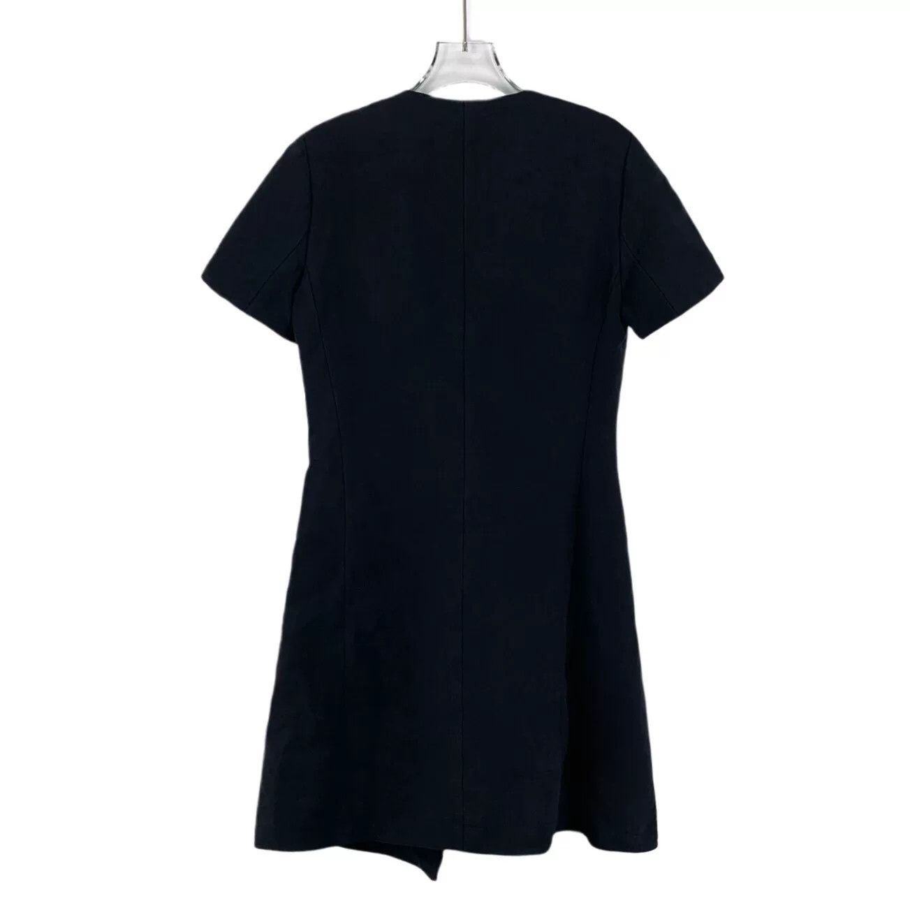 Dior dior black cotton short sleeve dress Size US 34 / EU 50 - 2 Thumbnail