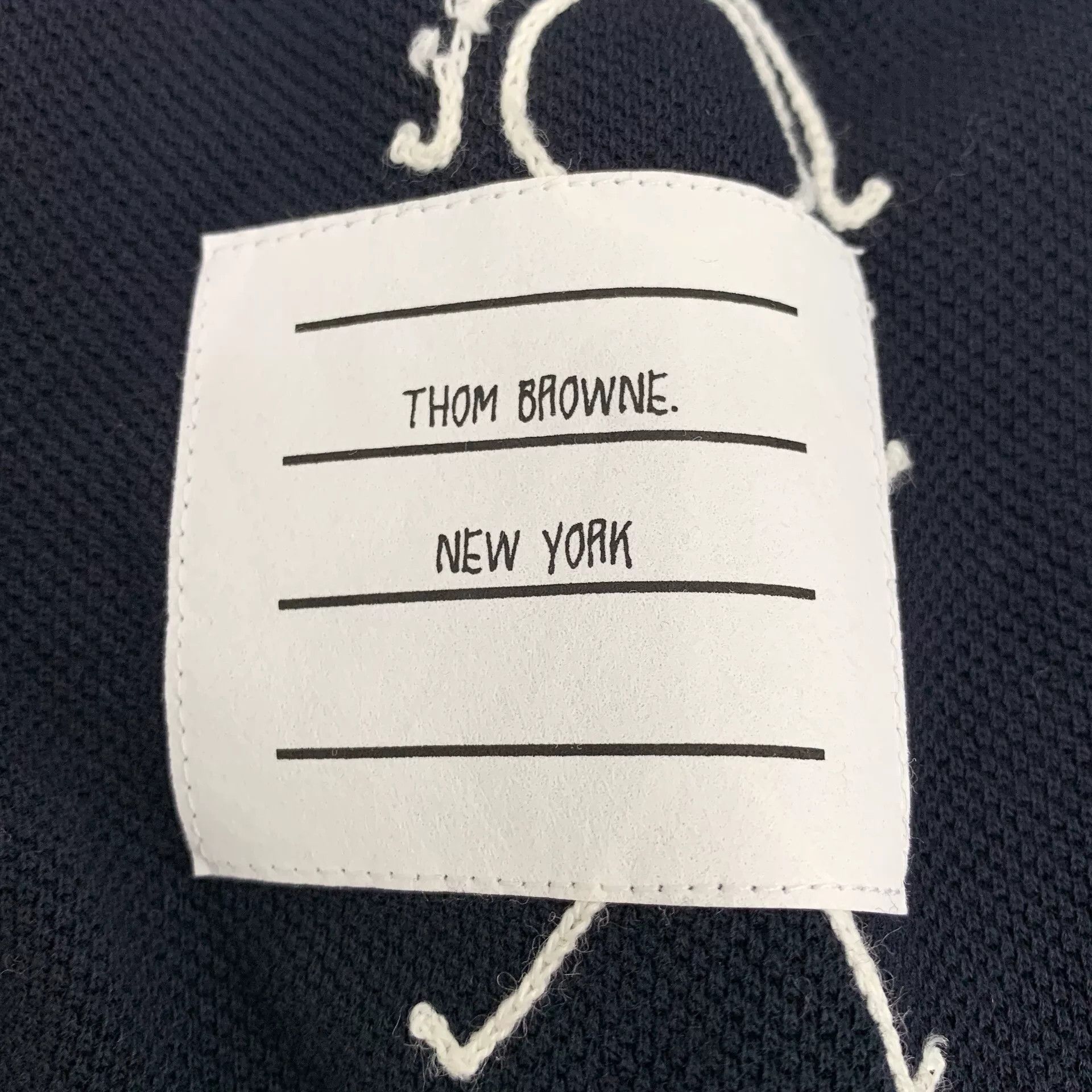 Thom Browne thom browne navy classic polo shirt Size US M / EU 48-50 / 2 - 5 Thumbnail