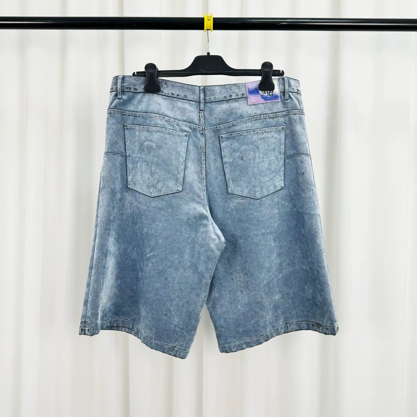 Dior dior erl blue gray denim shorts size w34 Size US 34 / EU 50 - 2 Thumbnail