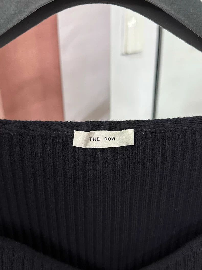 The Row The Row Grais Black Rib Wool Top Size US S / EU 44-46 / 1 - 3 Thumbnail