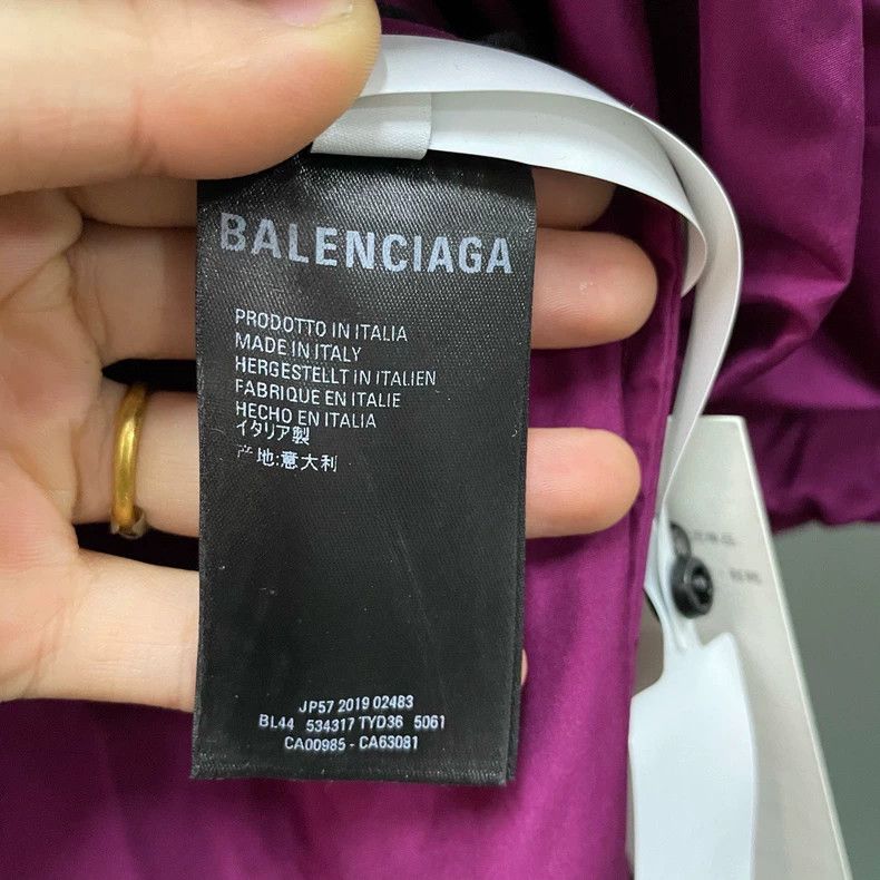 Balenciaga Balenciaga Colorblock Logo Varsity Jacket Size US L / EU 52-54 / 3 - 4 Thumbnail