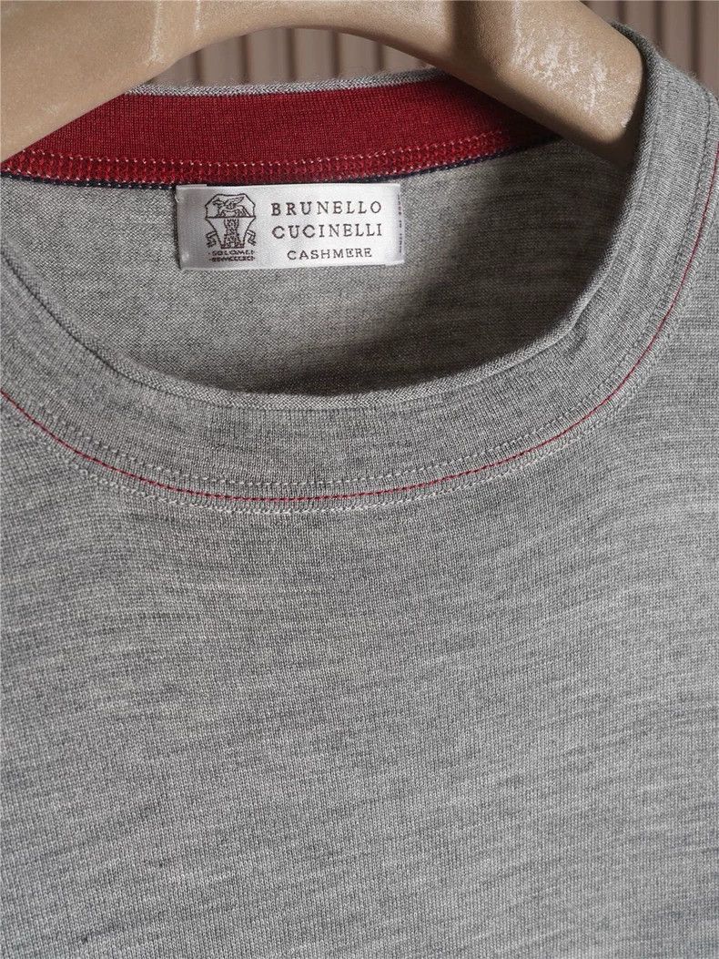 Brunello Cucinelli Brunello Cucinelli Cashmere Silk Sweater Size US XL / EU 56 / 4 - 2 Thumbnail