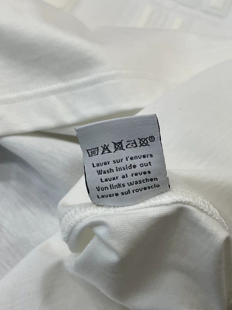 Hermes Hermes White Leather Patch Short Sleeve T-shirt Size US L / EU 52-54 / 3 - 6 Thumbnail