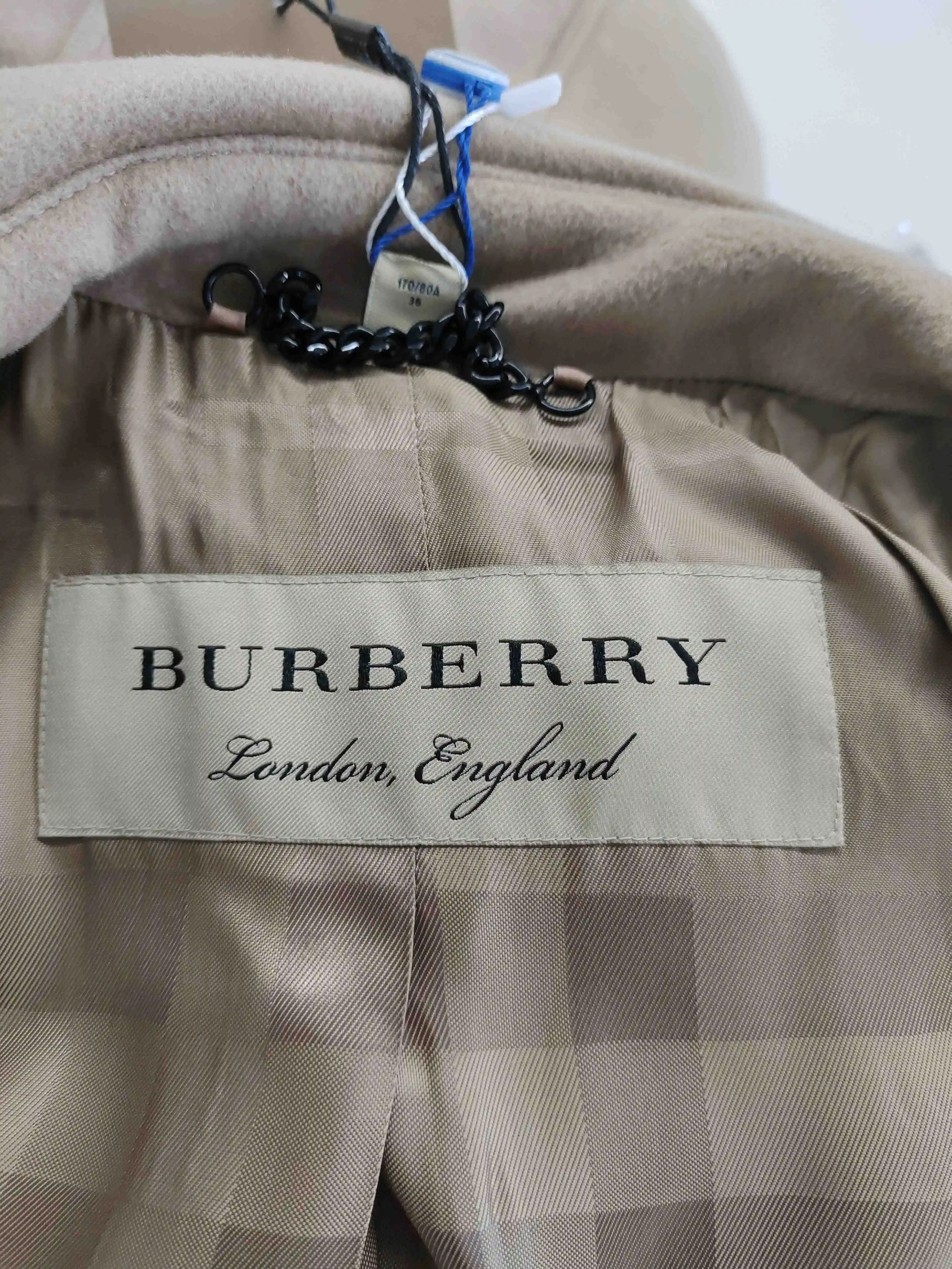 Burberry Burberry Double-Breasted Wool Coat Size US XS / EU 42 / 0 - 3 Thumbnail