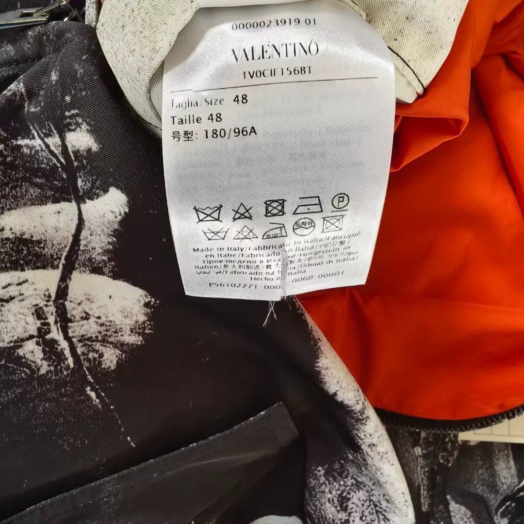 Valentino Valentino Black White Landscape Print Jacket Size US S / EU 44-46 / 1 - 4 Thumbnail