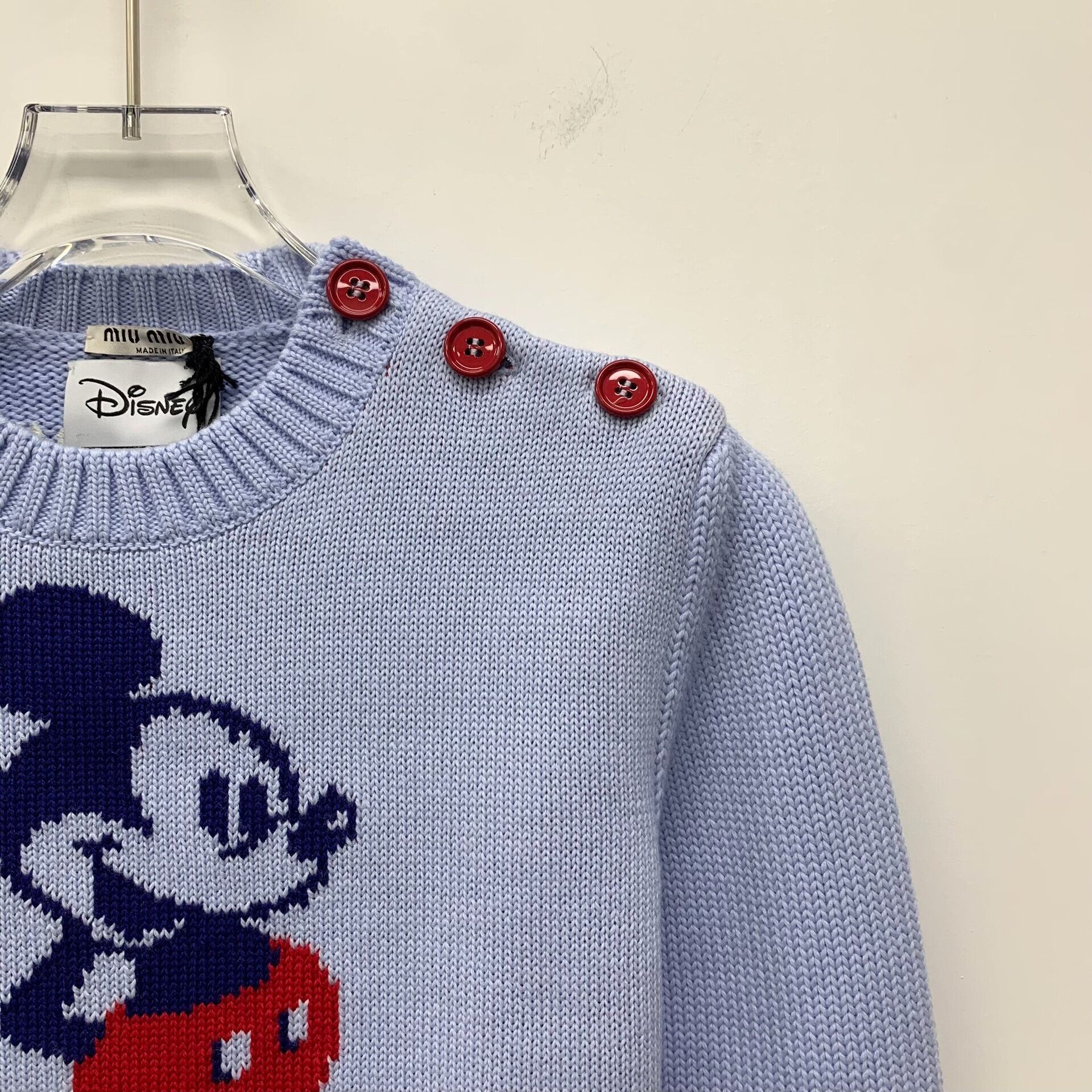 Miu Miu MiuMiu Disney Mickey Mouse Wool Sweater Size US XS / EU 42 / 0 - 3 Thumbnail