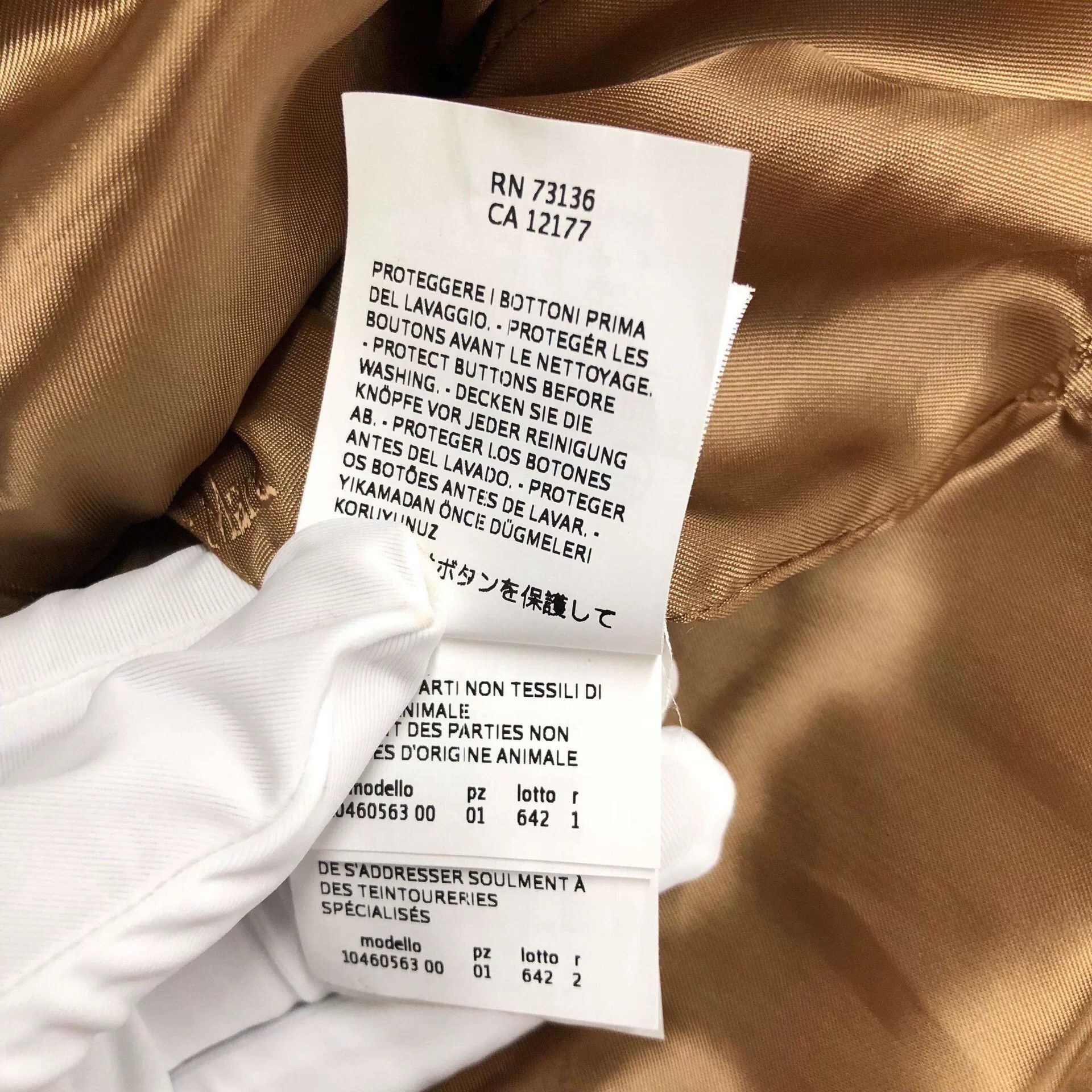Max Mara MaxMara Camel Wool Blazer Size US S / EU 44-46 / 1 - 6 Thumbnail