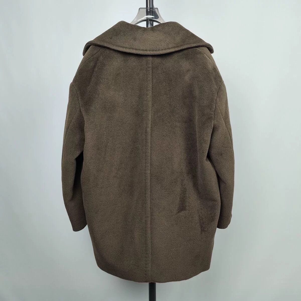 Max Mara MaxMara Camel Hair Green Coat Size US XS / EU 42 / 0 - 2 Thumbnail