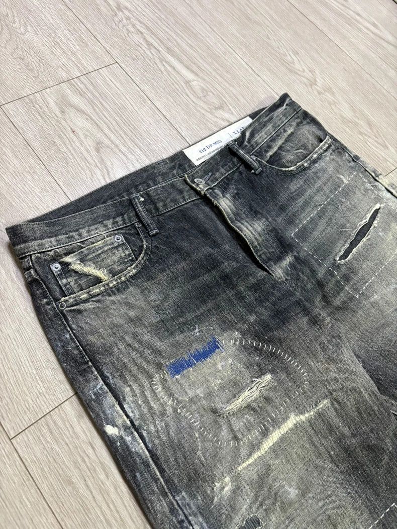 Neighborhood Neighborhood 21AW Distressed Denim Jeans Size US 32 / EU 48 - 3 Thumbnail