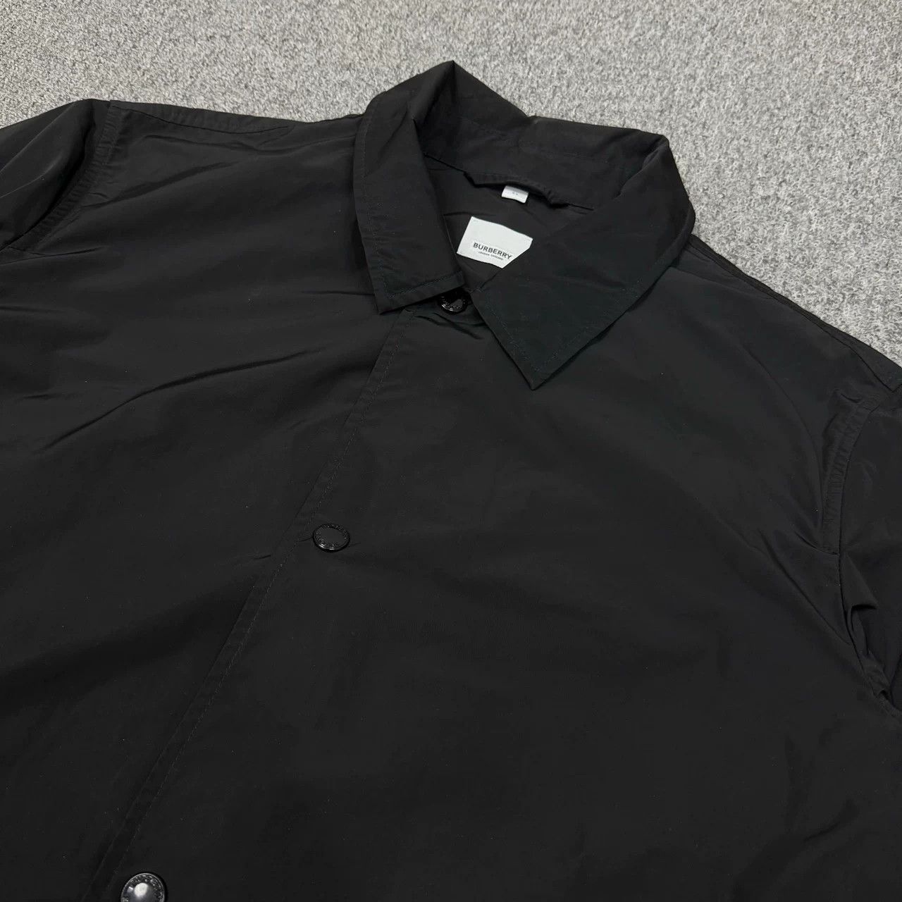 Burberry Burberry Black Nylon Jacket 54 Size US L / EU 52-54 / 3 - 3 Thumbnail