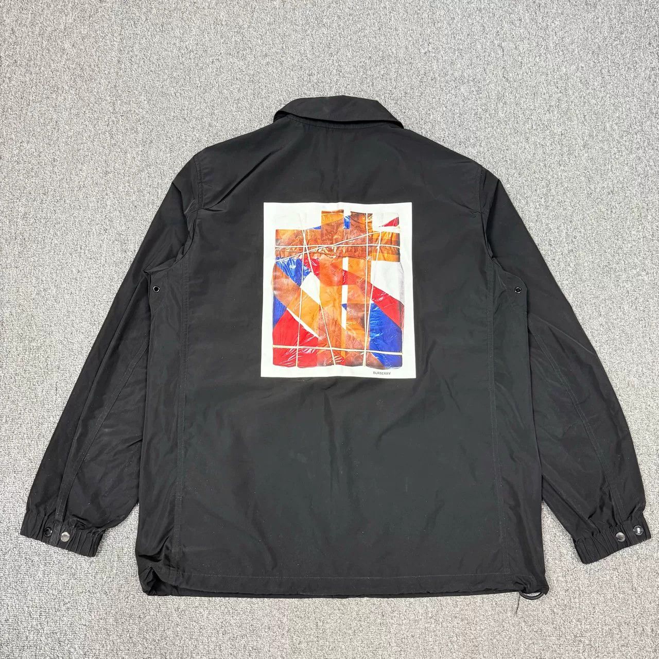 Burberry Burberry Black Nylon Jacket 54 Size US L / EU 52-54 / 3 - 2 Thumbnail