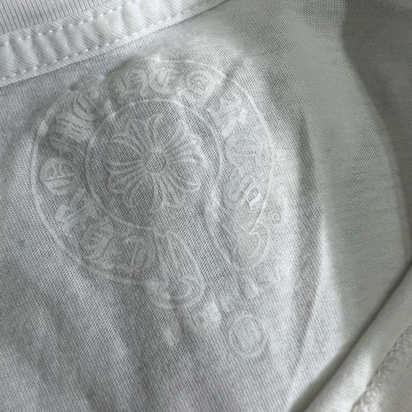 Chrome Hearts Chrome Hearts White Long Sleeve Top Size US M / EU 48-50 / 2 - 3 Thumbnail