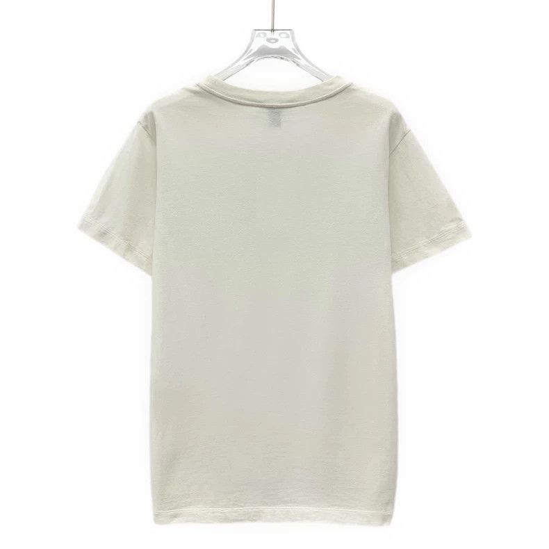 Louis Vuitton Louis Vuitton White Striped Cotton T-shirt Size US XL / EU 56 / 4 - 2 Thumbnail