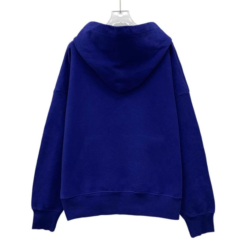 Saint Laurent Paris Saint Laurent Blue Letter Print Hoodie Size US M / EU 48-50 / 2 - 2 Thumbnail