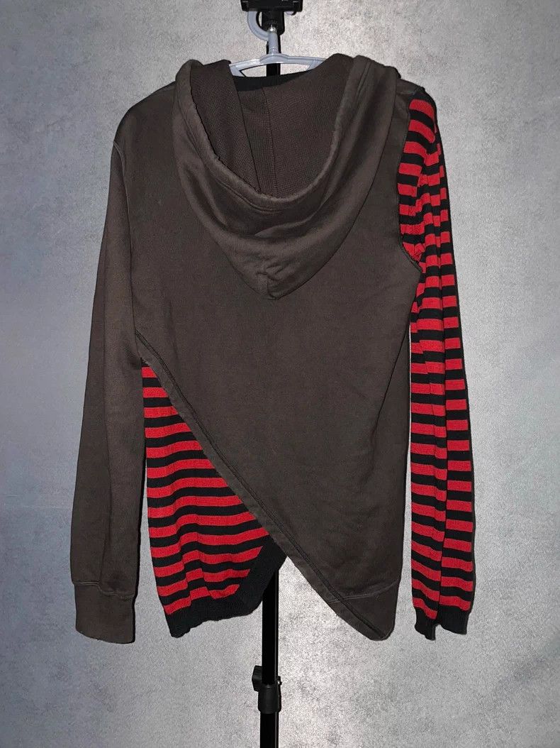 Number (N)ine Number (N)ine Striped Asymmetric Hoodie Set Size US S / EU 44-46 / 1 - 3 Thumbnail
