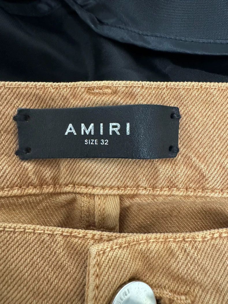 Amiri Amiri FW22 Scissors Print Straight Jeans Size US 32 / EU 48 - 3 Thumbnail