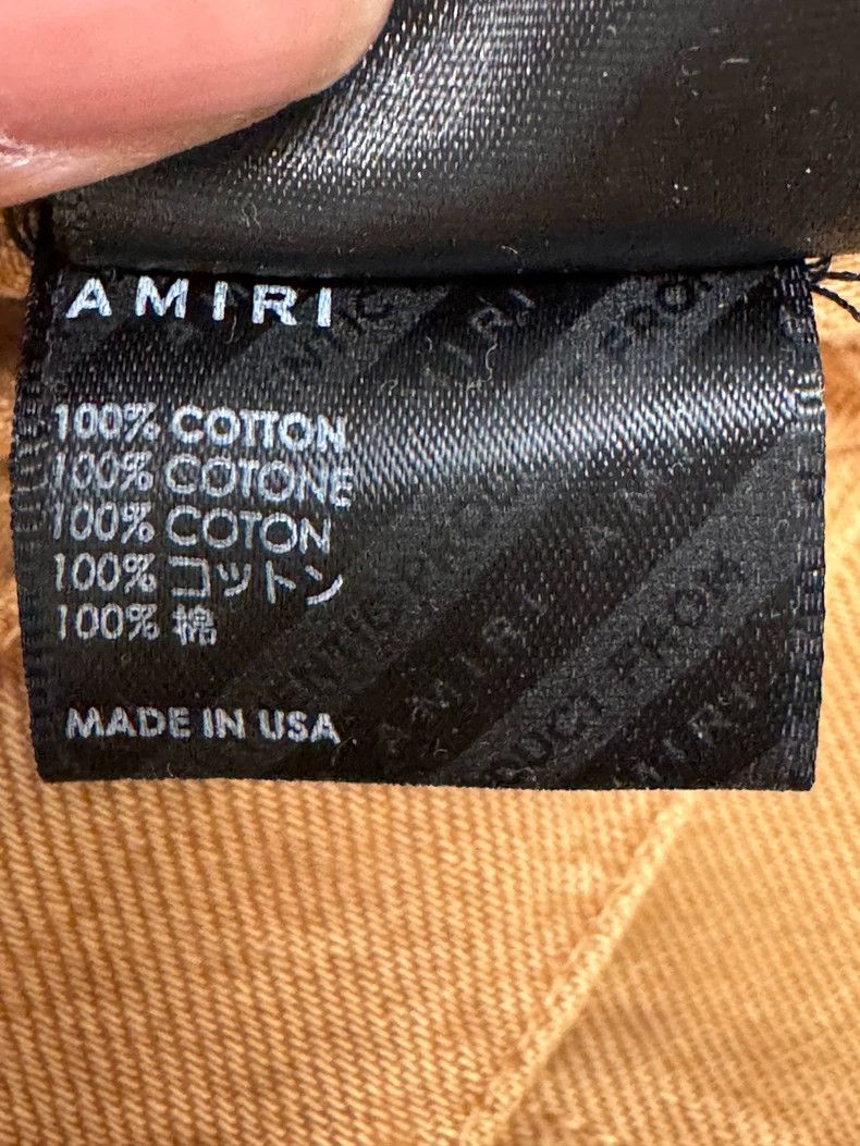 Amiri Amiri FW22 Scissors Print Straight Jeans Size US 32 / EU 48 - 8 Thumbnail