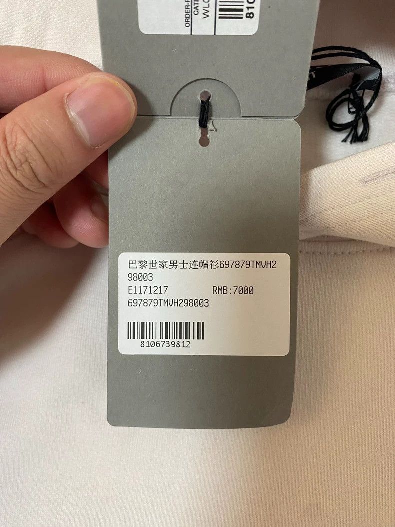 Balenciaga Balenciaga Deconstructed Logo Hoodie Size US M / EU 48-50 / 2 - 5 Thumbnail