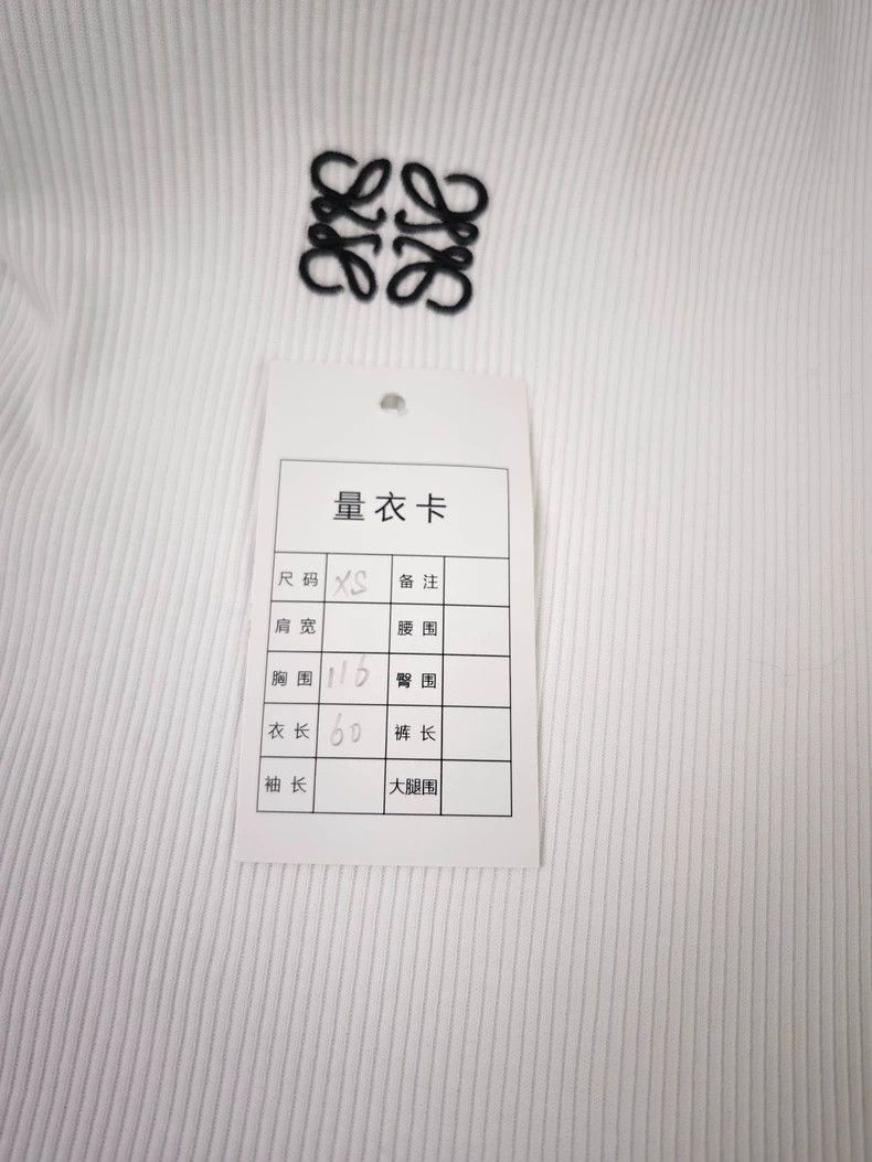 Loewe LOEWE Logo Embroidered Long Sleeve T-Shirt Size US XS / EU 42 / 0 - 5 Thumbnail