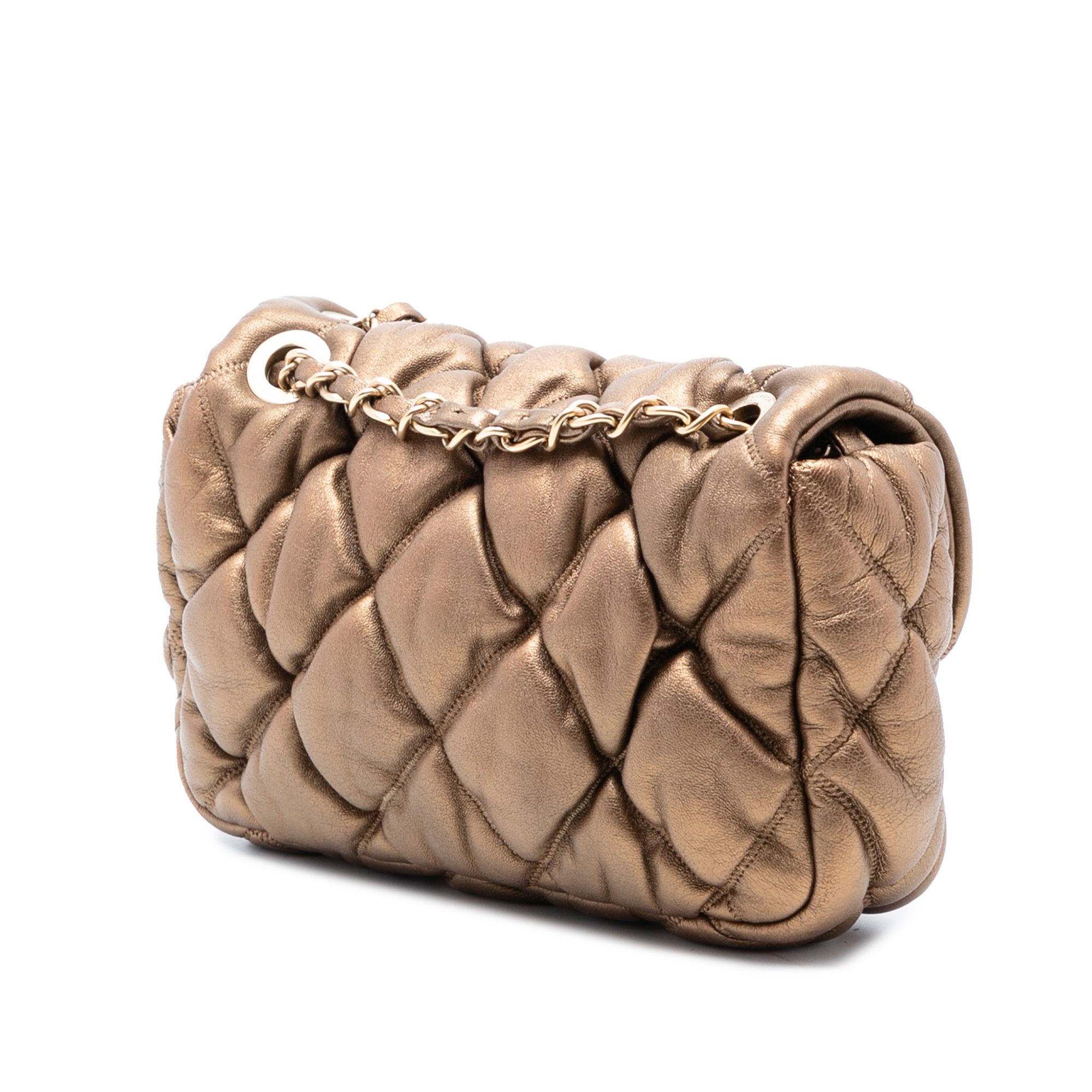 Chanel Chanel CC Lambskin Bubble Quilt Flap Size ONE SIZE - 2 Thumbnail