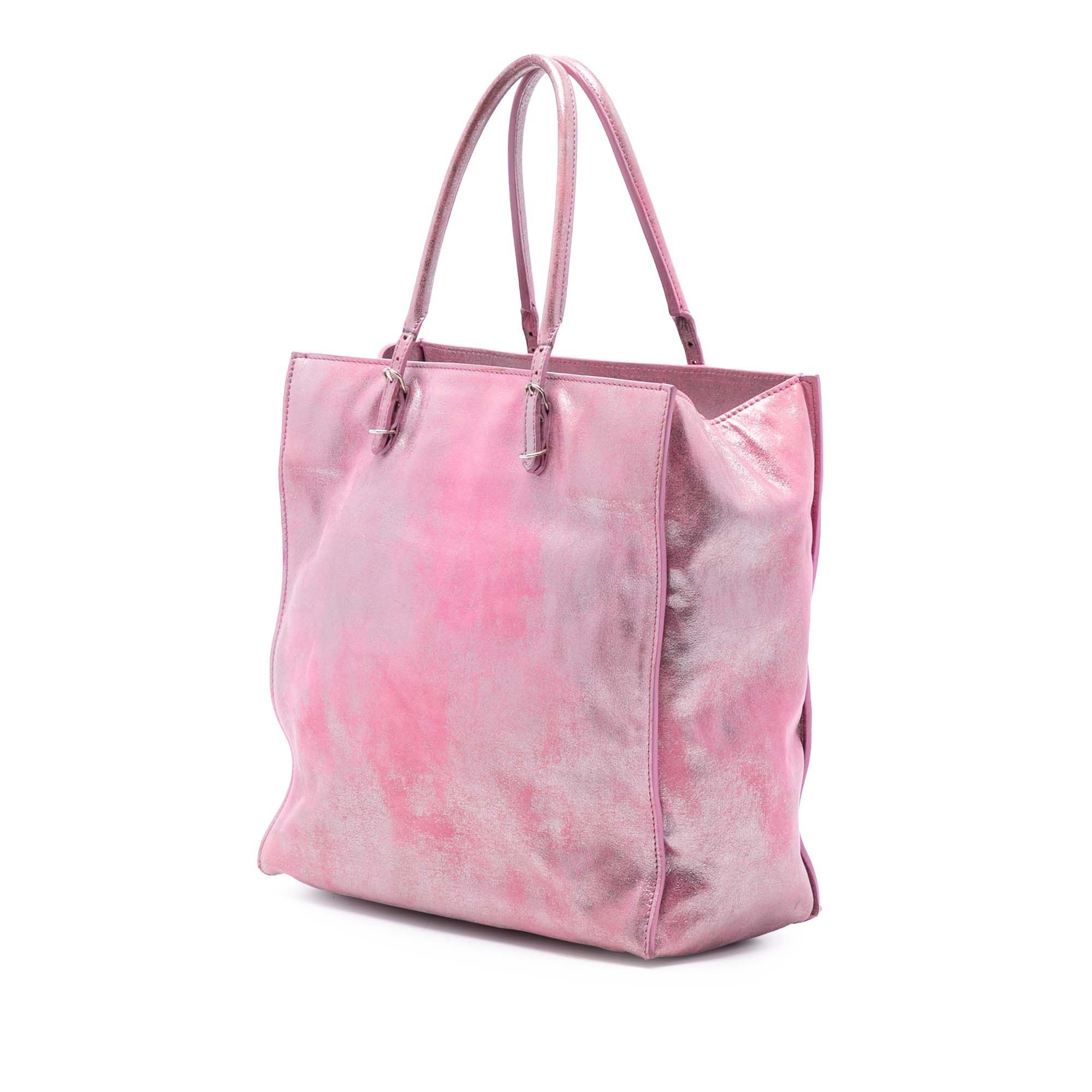Balenciaga Balenciaga Metallic Leather Papier A5 Tote Size ONE SIZE - 2 Thumbnail