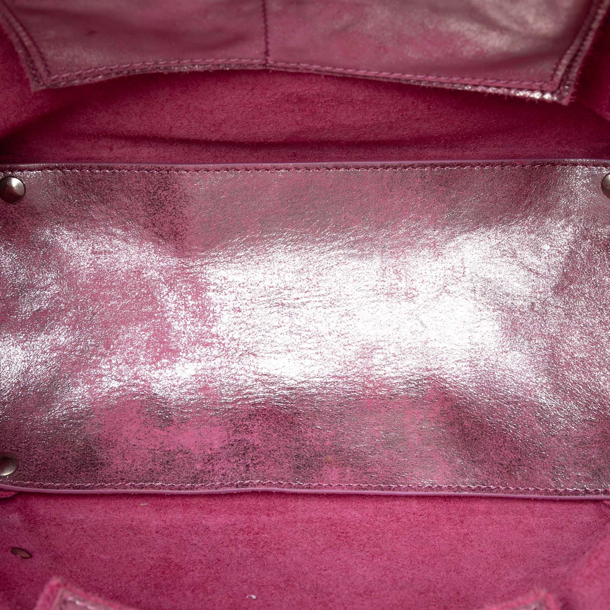 Balenciaga Balenciaga Metallic Leather Papier A5 Tote Size ONE SIZE - 4 Thumbnail