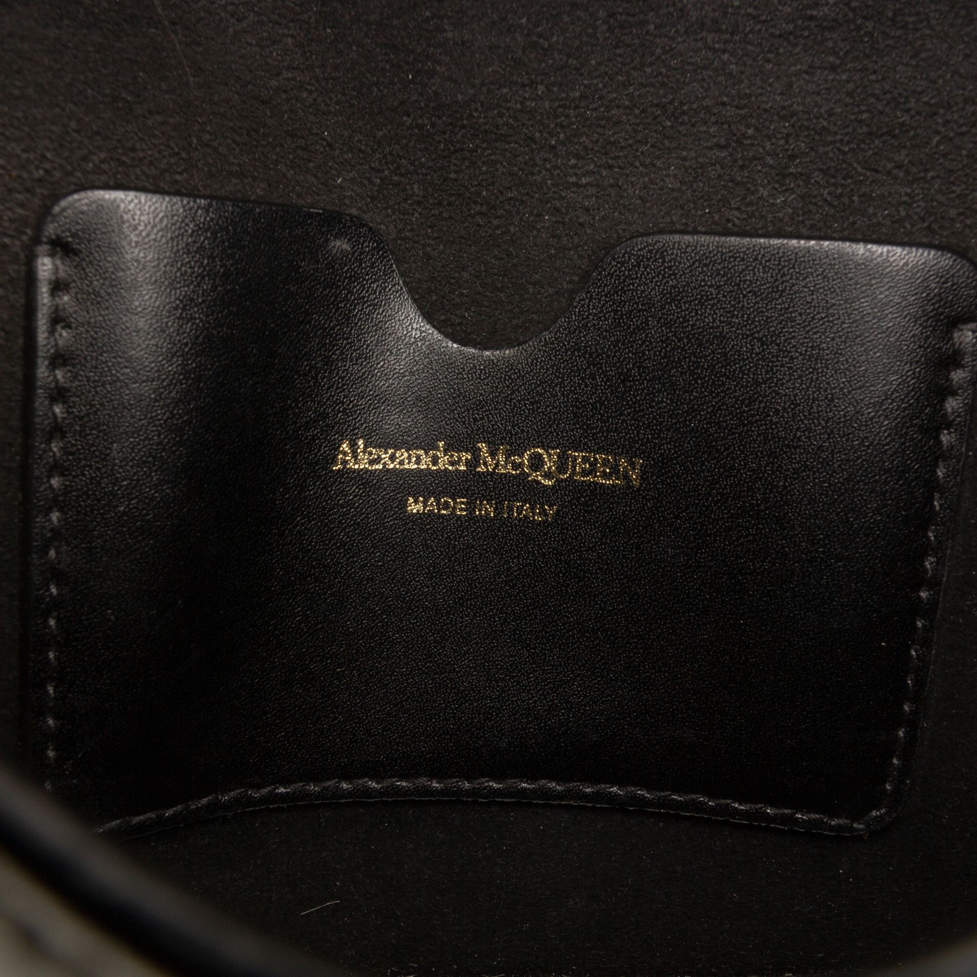 Alexander McQueen Alexander McQueen Mini Leather Skull Lock Top Handle Bag Size ONE SIZE - 5 Thumbnail