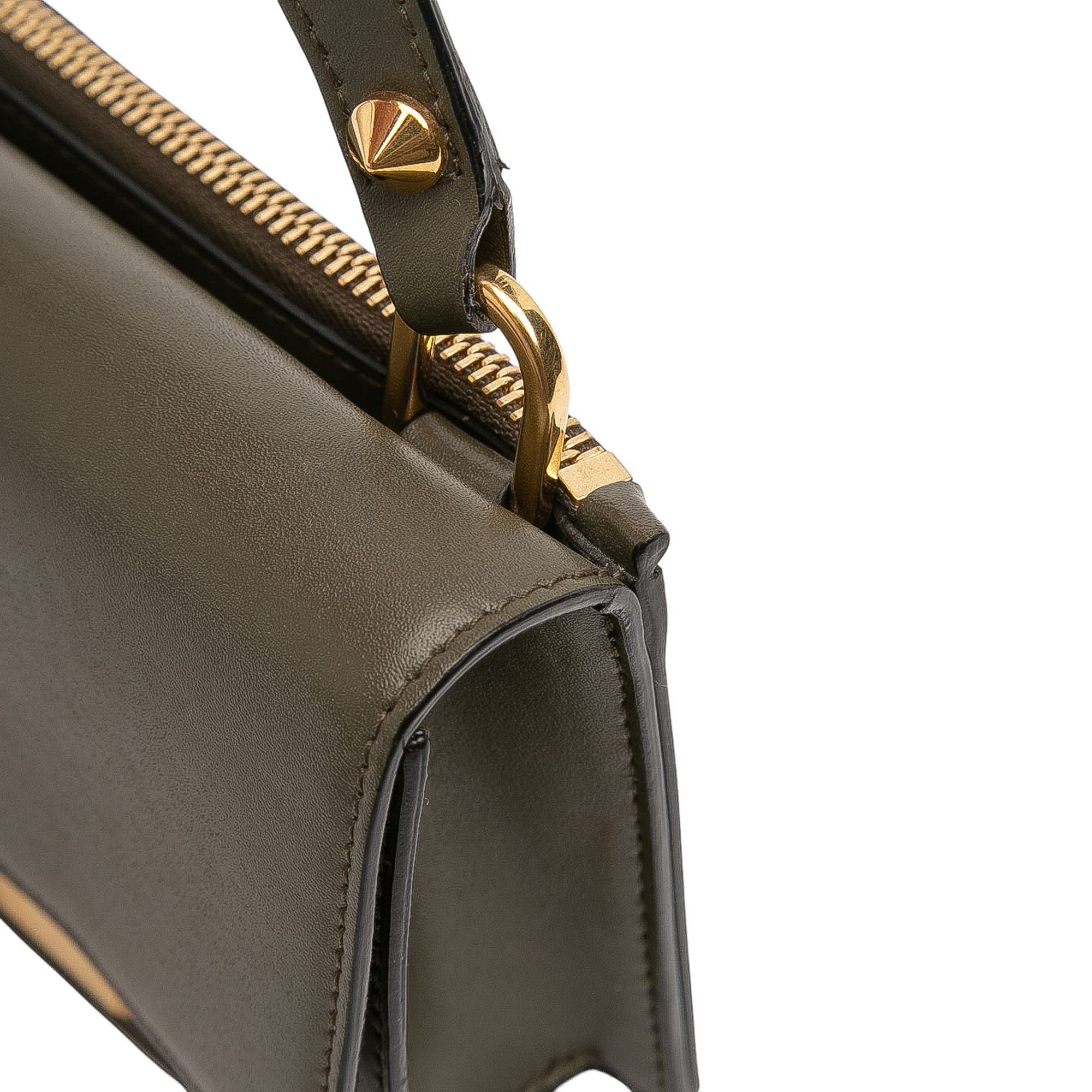 Alexander McQueen Alexander McQueen Mini Leather Skull Lock Top Handle Bag Size ONE SIZE - 8 Thumbnail