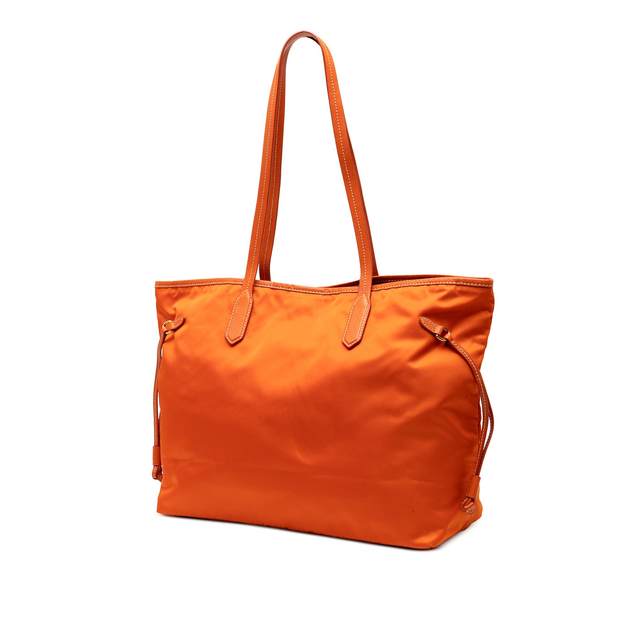 Prada Prada Saffiano Trimmed Tessuto Open Convertible Tote Size ONE SIZE - 2 Thumbnail