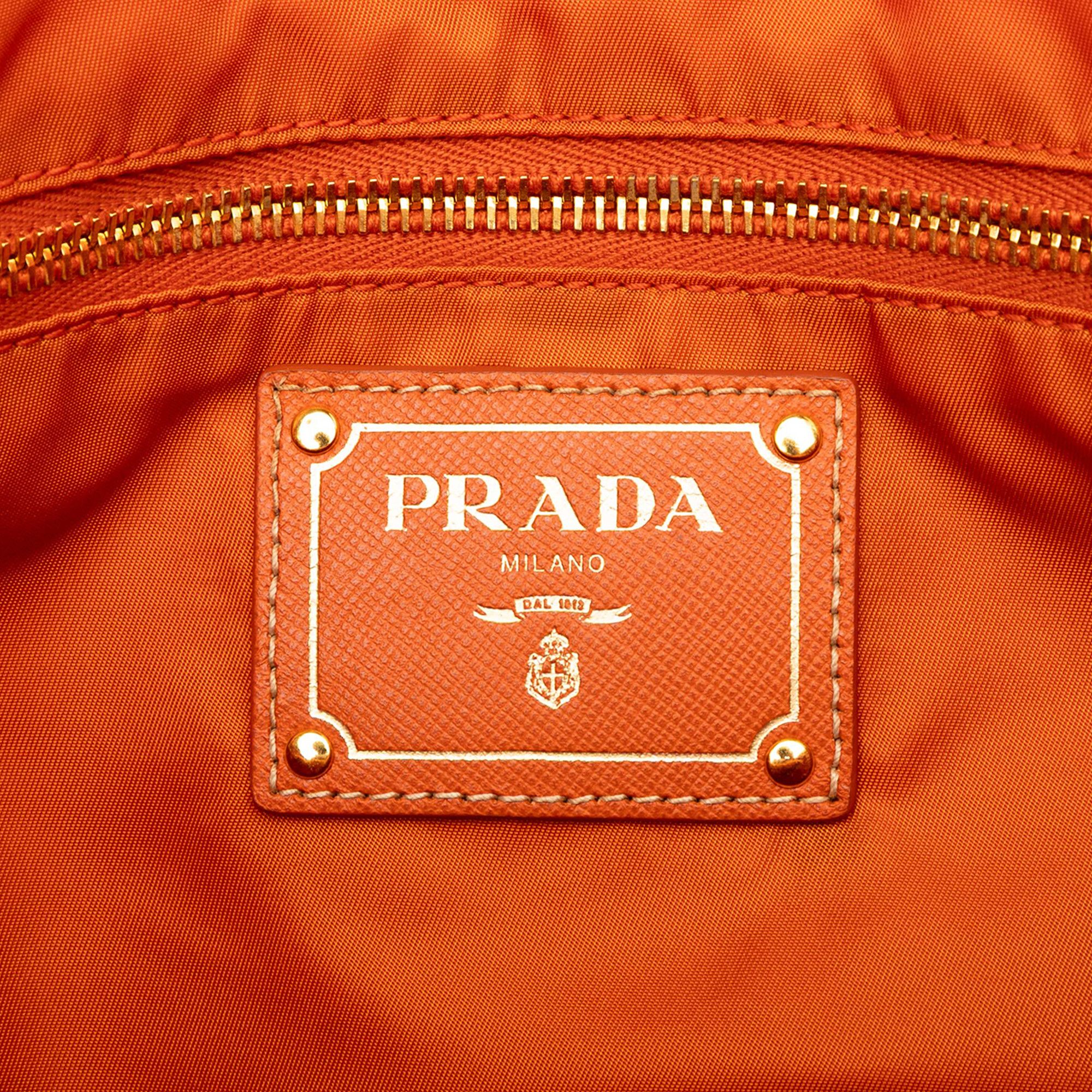 Prada Prada Saffiano Trimmed Tessuto Open Convertible Tote Size ONE SIZE - 5 Thumbnail