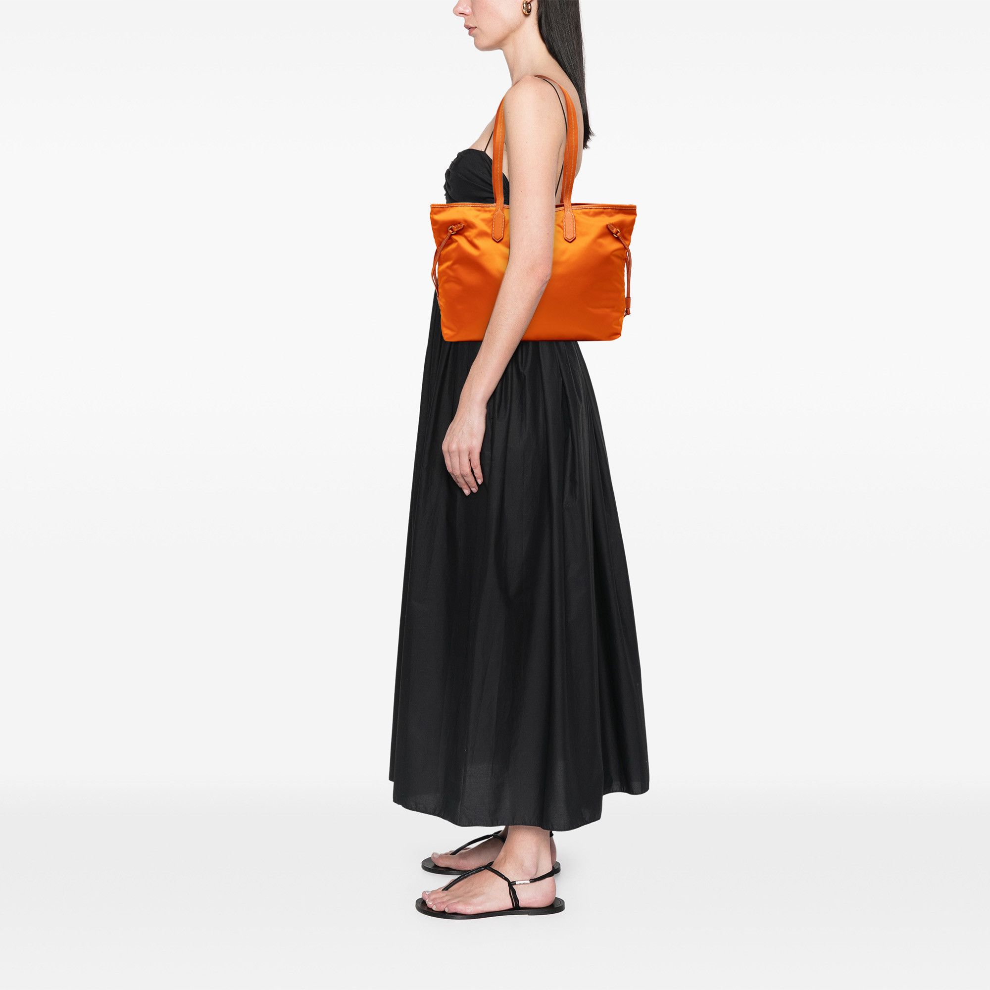 Prada Prada Saffiano Trimmed Tessuto Open Convertible Tote Size ONE SIZE - 6 Thumbnail