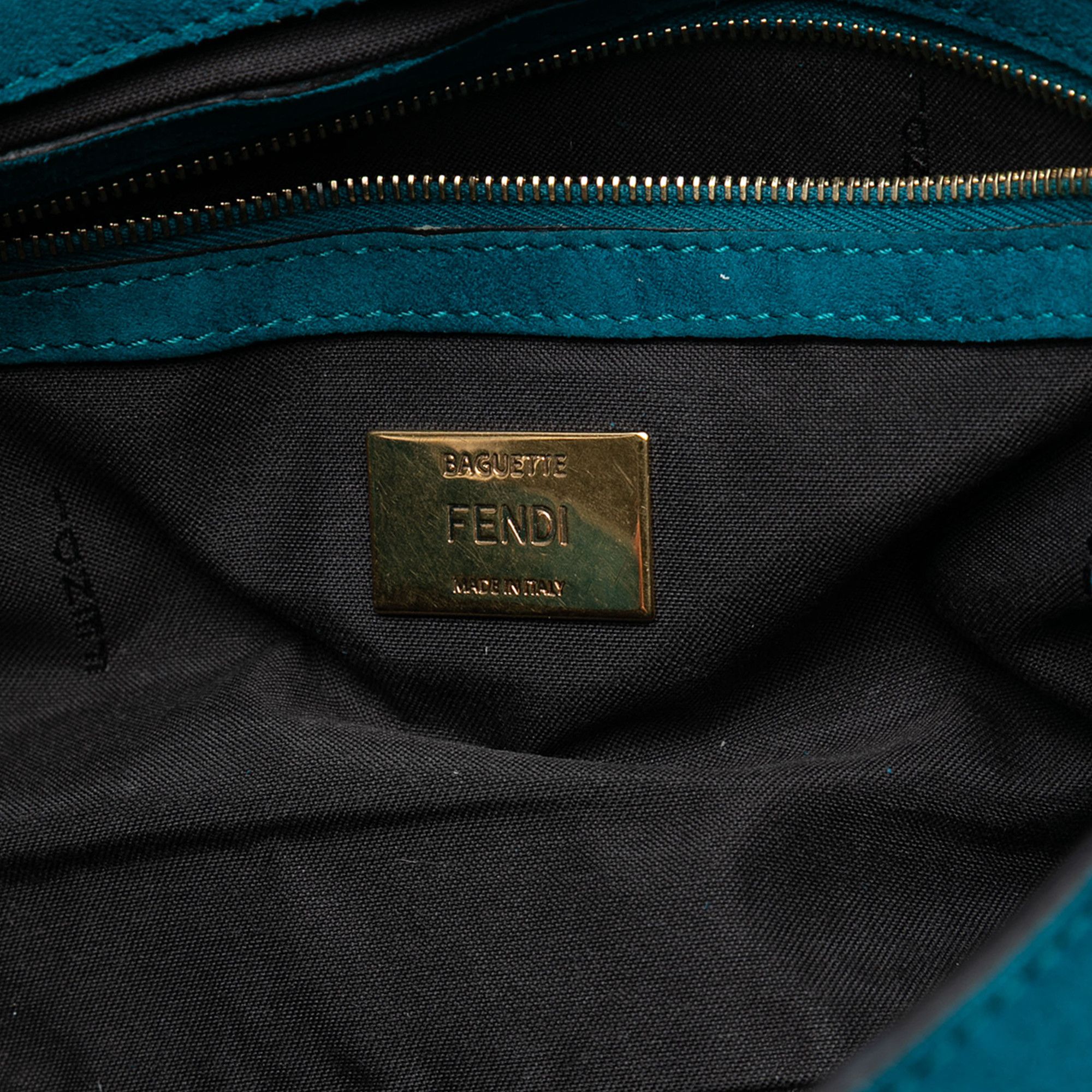 Fendi Fendi Large Suede Chamois Baguette Satchel Size ONE SIZE - 5 Thumbnail