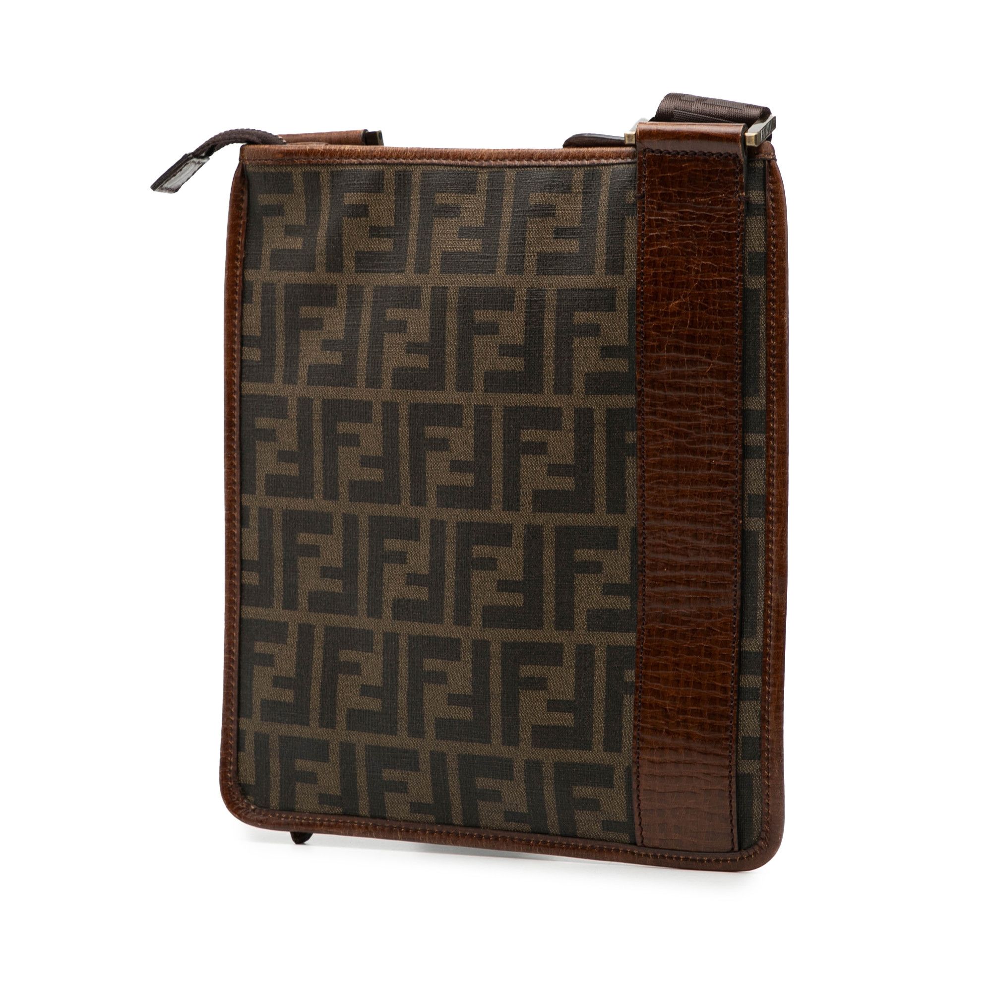 Fendi Fendi Zucca Coated Canvas Crossbody Size ONE SIZE - 2 Thumbnail