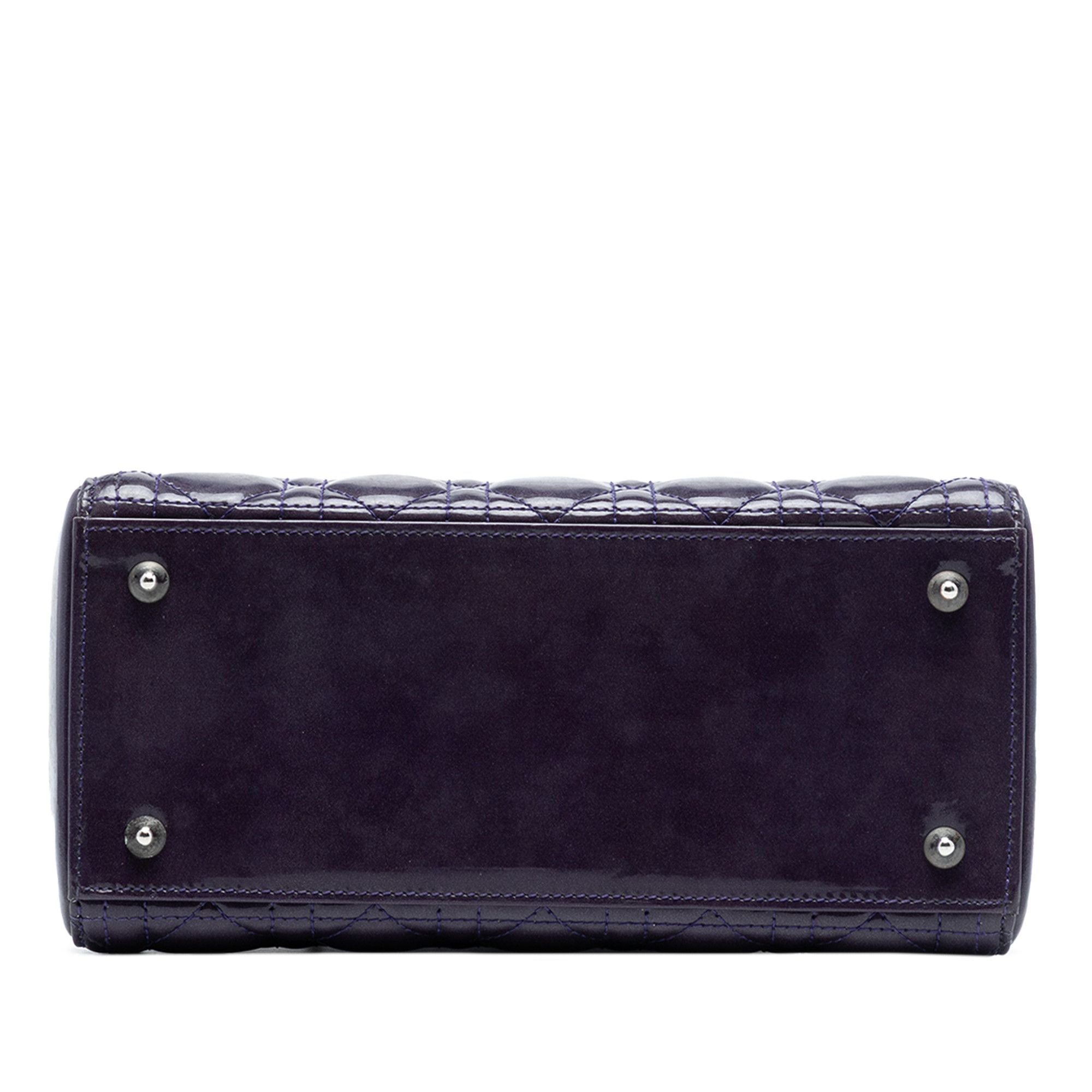 Dior Dior Medium Ombre Patent Cannage Lady Dior Size ONE SIZE - 3 Thumbnail