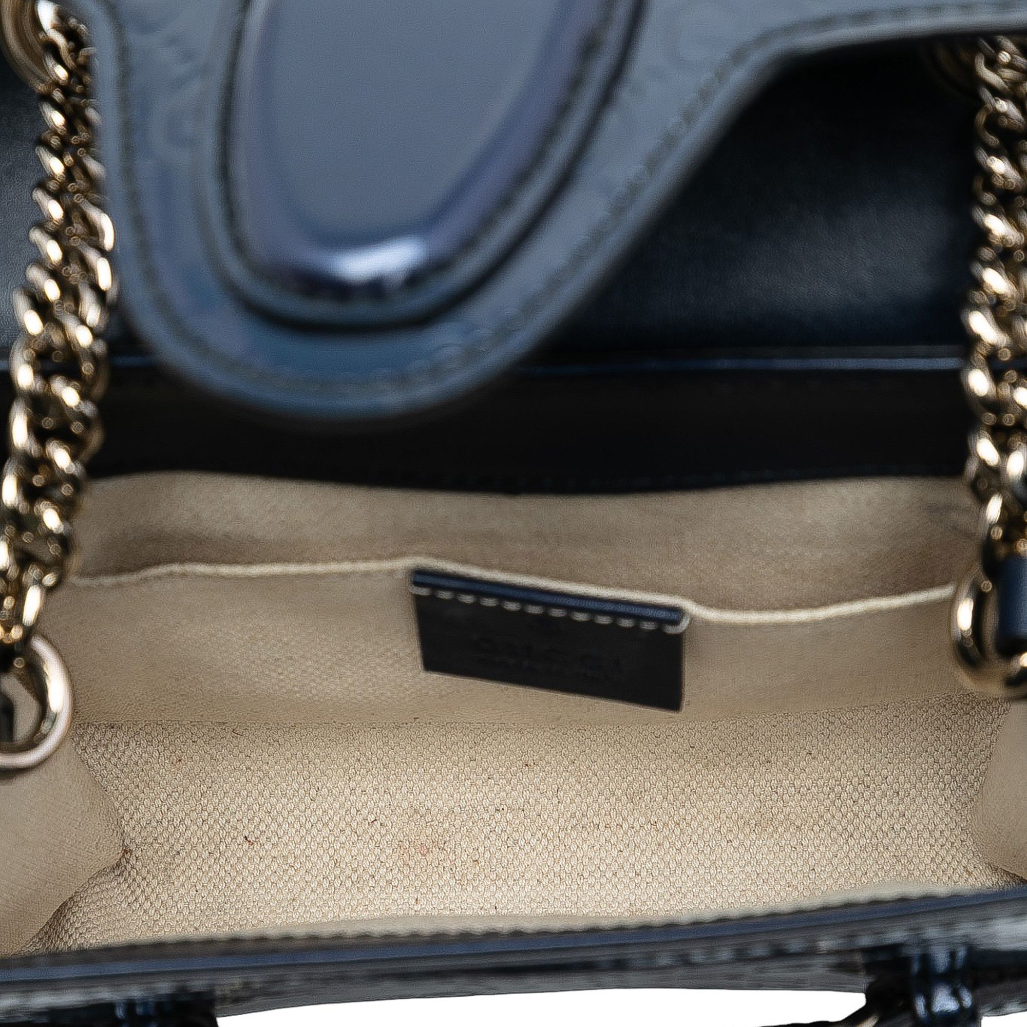 Gucci Gucci Mini Patent Guccissima Emily Crossbody Size ONE SIZE - 6 Thumbnail