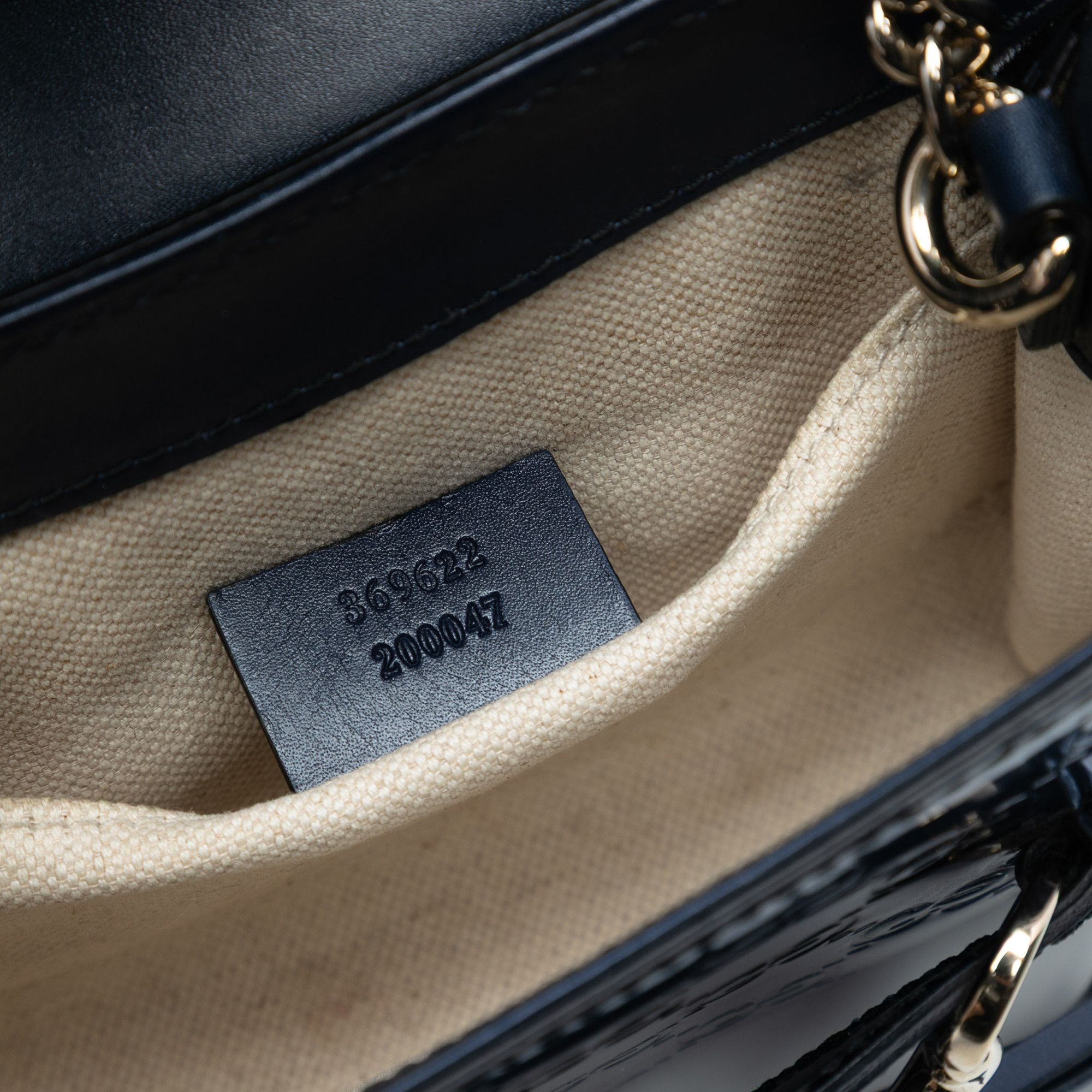 Gucci Gucci Mini Patent Guccissima Emily Crossbody Size ONE SIZE - 5 Thumbnail