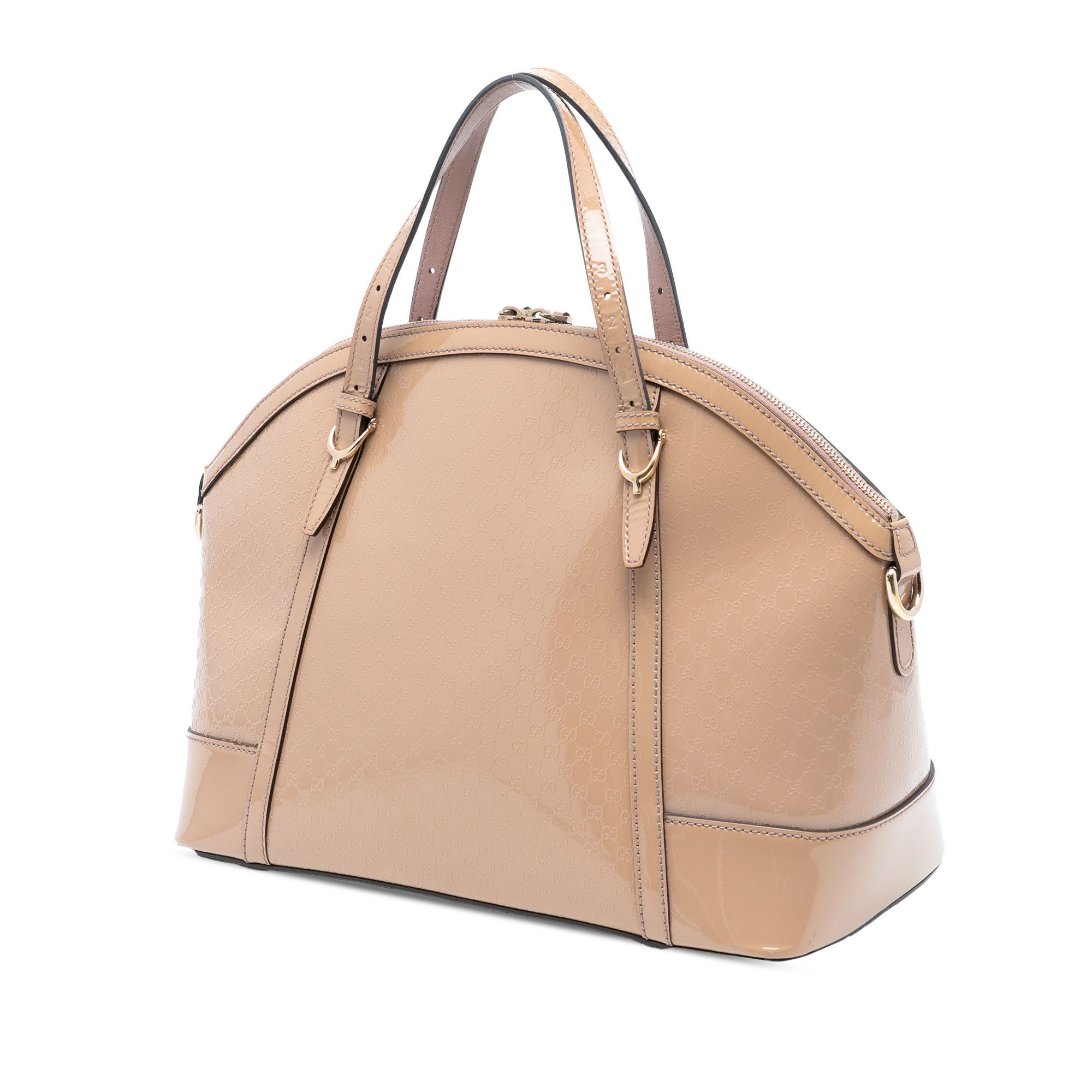 Gucci Gucci Large Microguccissima Patent Nice Dome Satchel Size ONE SIZE - 2 Thumbnail