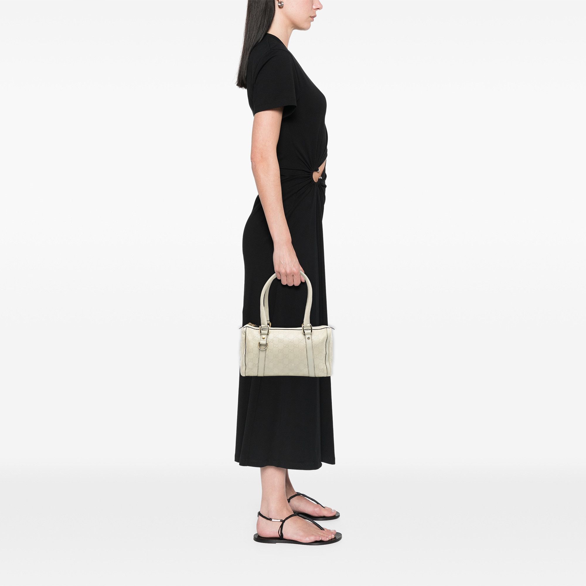 Gucci Gucci Guccissima Abbey D Ring Boston Bag Size ONE SIZE - 7 Thumbnail
