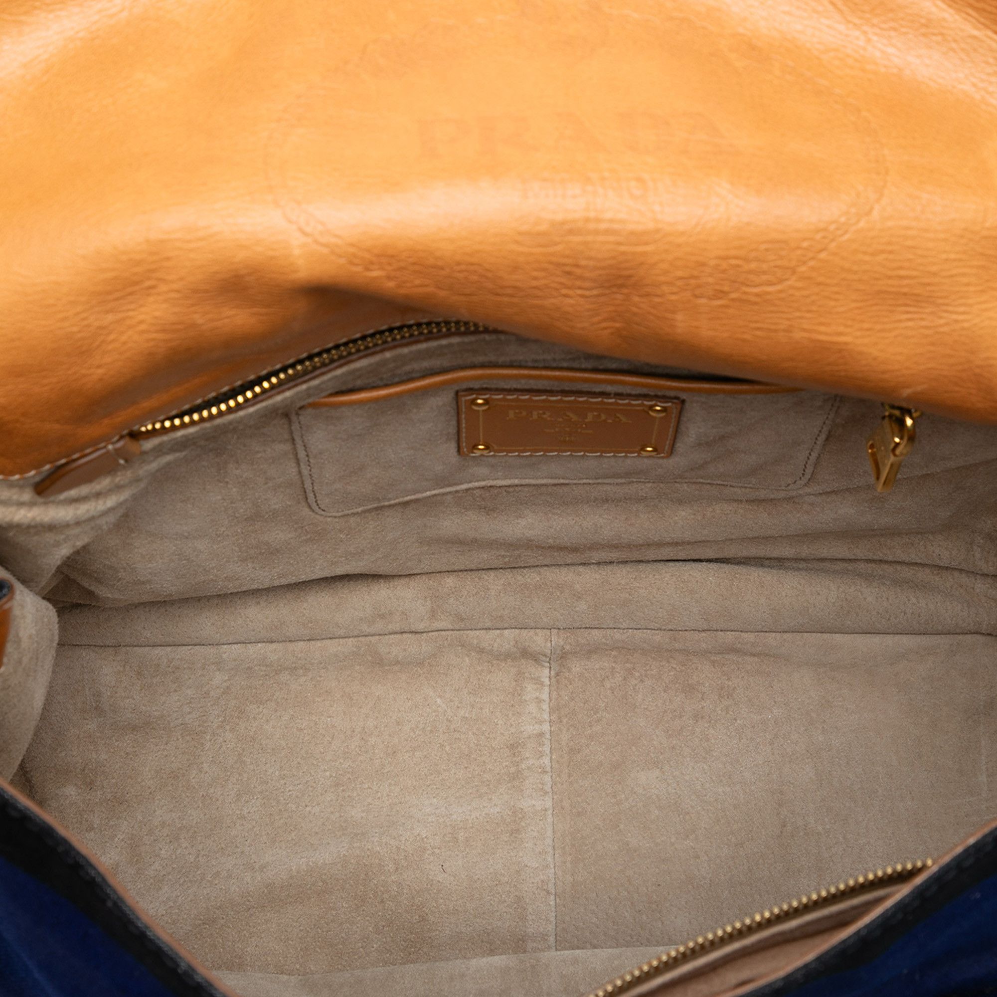 Prada Prada Canvas Canapa Pattina Satchel Size ONE SIZE - 4 Thumbnail