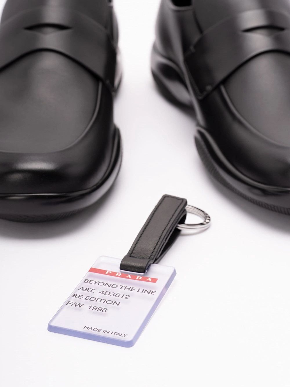 Prada `Toblach` Leather Loafers Size US 10.5 / EU 43-44 - 5 Thumbnail
