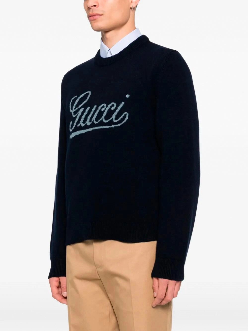 Gucci Long Sleeve Crew-Neck Sweater Size US S / EU 44-46 / 1 - 5 Thumbnail