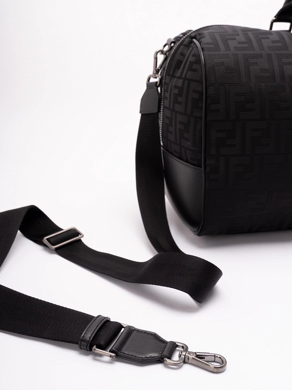 Fendi `FF` Medium Boston Bag Size ONE SIZE - 5 Thumbnail
